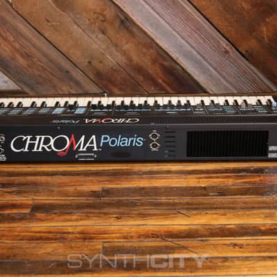 Rhodes Chroma Polaris 64-Key 6-Voice Polyphonic Analog Synthesizer 1984 - Black image 2
