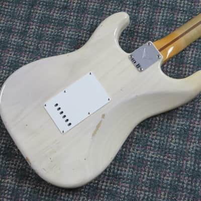 2017 Fender Custom Shop Eric Clapton Journeyman Relic Stratocaster Aged White Blonde! w/OHSC&COA image 4