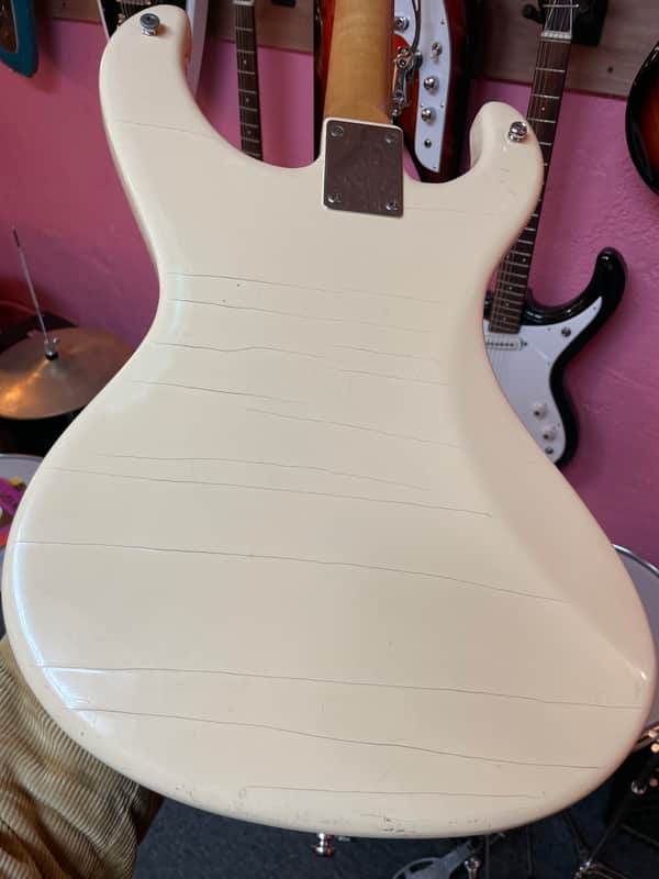 1960's Guyatone LG-150T White Mosrite style guitar | Reverb Australia