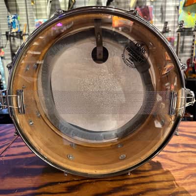 Slingerland Radio King 5.5x14" 8-Lug Solid Maple Snare Drum White Marine Pearl Swirl? image 4