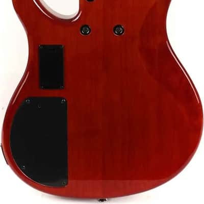 Yamaha TRBX605FM 5-String Bass Guitar, Rosewood Fingerboard, Caramel Brown image 3