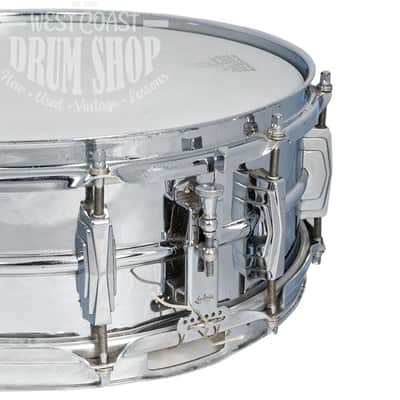 Vintage Ludwig 5x14 1960s Preserial COB Snare Drum with Case image 5