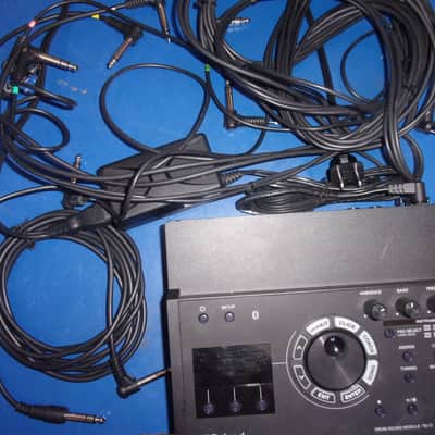 Roland TD-17 Module with Wiring Harness + Powers Supply *NO MOUNT is included* Tested + works great scuffs image 17