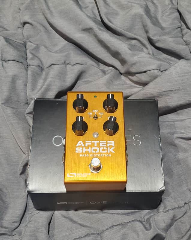 Source Audio Aftershock Bass Distortion 2010s - Orange image 1
