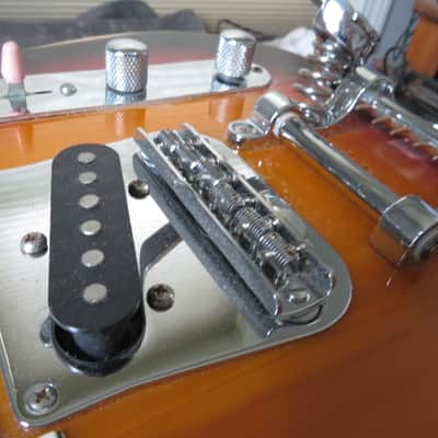 Tele tremlo sunburst loaded body Telecaster sunburst body - Sunburst image 5