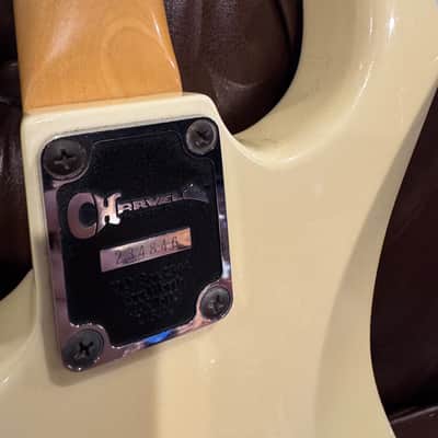 Charvel Model 4 HSS with Rosewood Fretboard 1986 - 1989 - Pearl White image 10