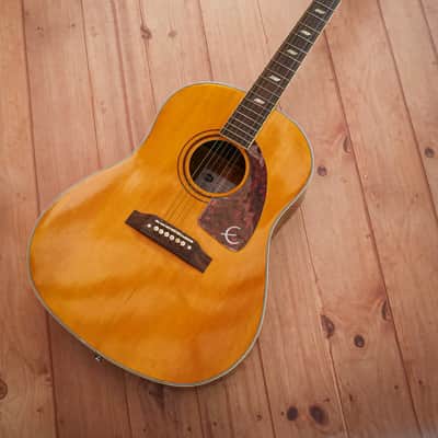 2010 Epiphone Inspired By Texan FT-79AN Reissue 64 - Antique Natural image 1
