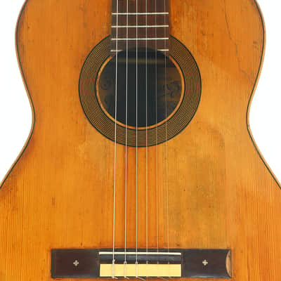 Jose Ramirez classical guitar 1932 amazing piece of history - extremly good sounding guitar + check Video image 3