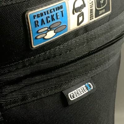 Protection Racket Custom 18x18 Floor Tom Case 2018 Black Cornwall United Kingdom image 3