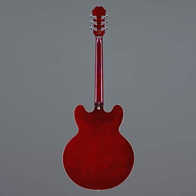 Epiphone Noel Gallagher Riviera Dark Wine Red - Semi Acoustic Guitar image 3