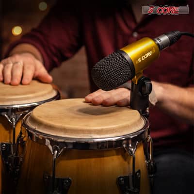 5 Core Conga Mic Snare Tom Set Professional XLR Cardioid Condenser Instrument Microphone Kit image 8
