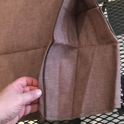 Unknown Vintage Cloth Combo Cover 60’s Brown image 4