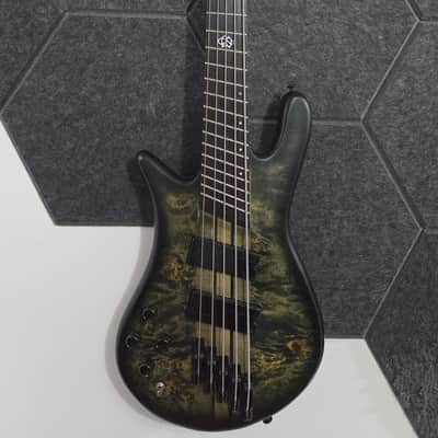 Spector NS Dimension 5 Left-Handed Multi-Scale Bass – Haunted Moss image 2
