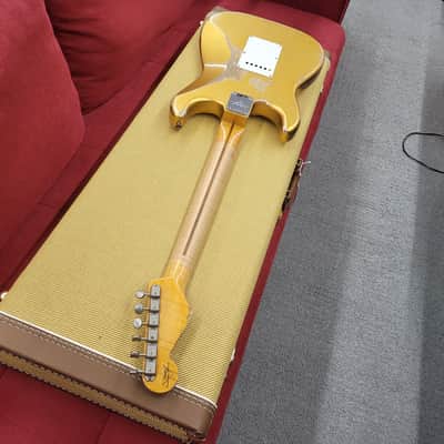 Fender Custom Shop '58 Stratocaster Heavy Relic 2018 - HLE Gold image 21