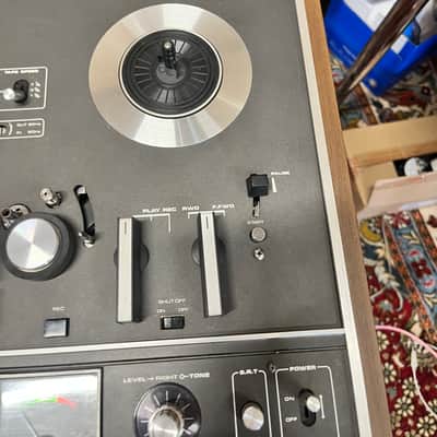 Akai X1810 1/4” 8 track reel to reel tape recorder player image 5