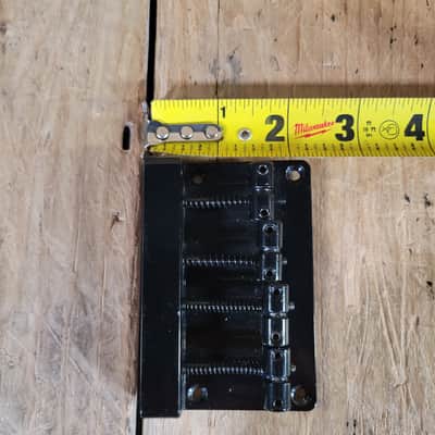 Unbranded Bass Bridge 4 String Ibanez SDGR? 1990s - Black image 6