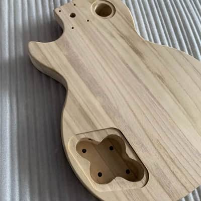 Paulownia Wood Unfinished Guitar LP Style Body image 4