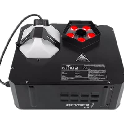 CHAUVET DJ Geyser P5 RGBA+UV Penta LED Fog Machine Pyro Effect Light Uplight image 1