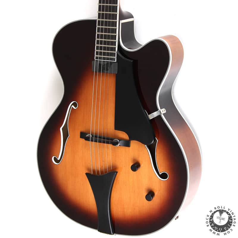 Hofner J17-SB  Archtop  - Single pickup Jazz Guitar in Sunburst image 1
