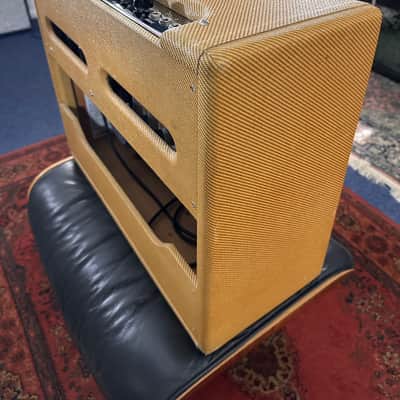 Fender '57 Twin-Amp Reissue 40-Watt 2x12" Guitar Combo 2004 - 2011 - Lacquered Tweed image 7
