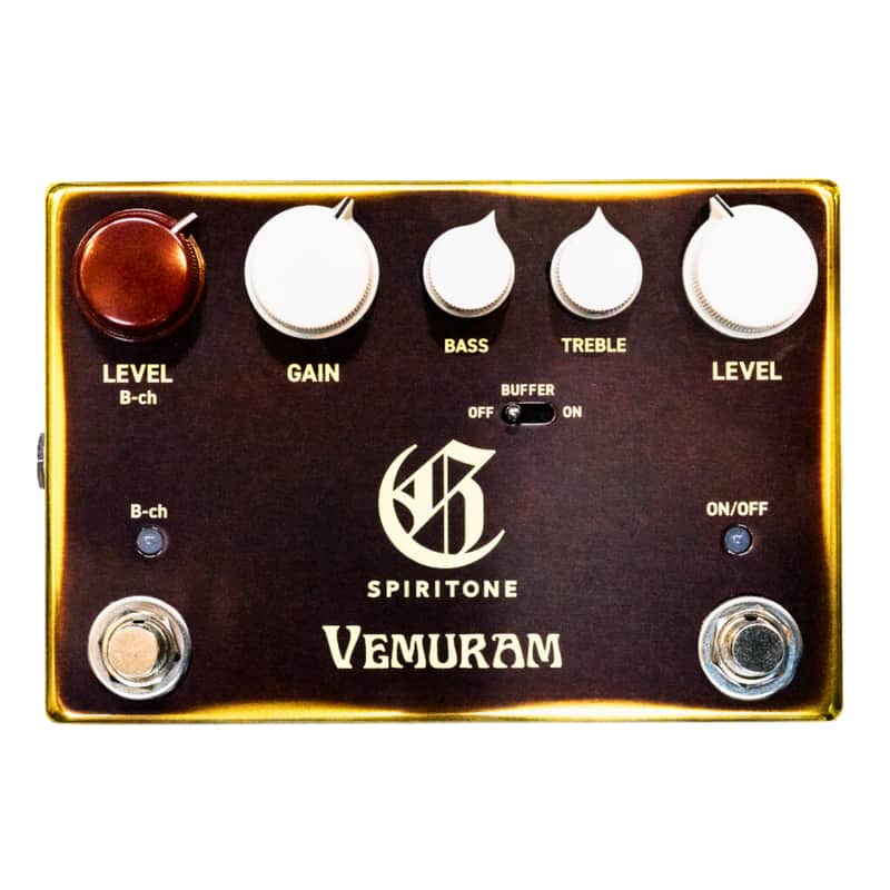 Vemuram Spiritone Char Signature Overdrive Pedal