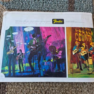 Vintage 1966-1967 Fender Musical Instruments Full-Line Catalog! Rare, Original Case Candy, Paperwork! image 22