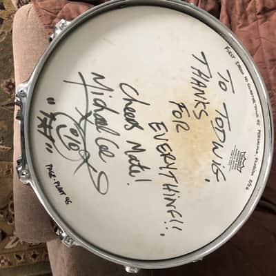 Michael Lee Ludwig Custom Snare 1995 Silver Sparkle image 3