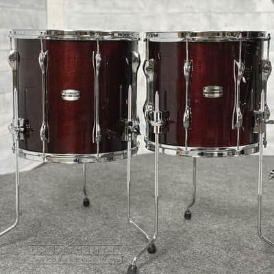 Yamaha Recording Custom 5pc Drum Set 22/10/12/14/16 Classic Walnut image 5