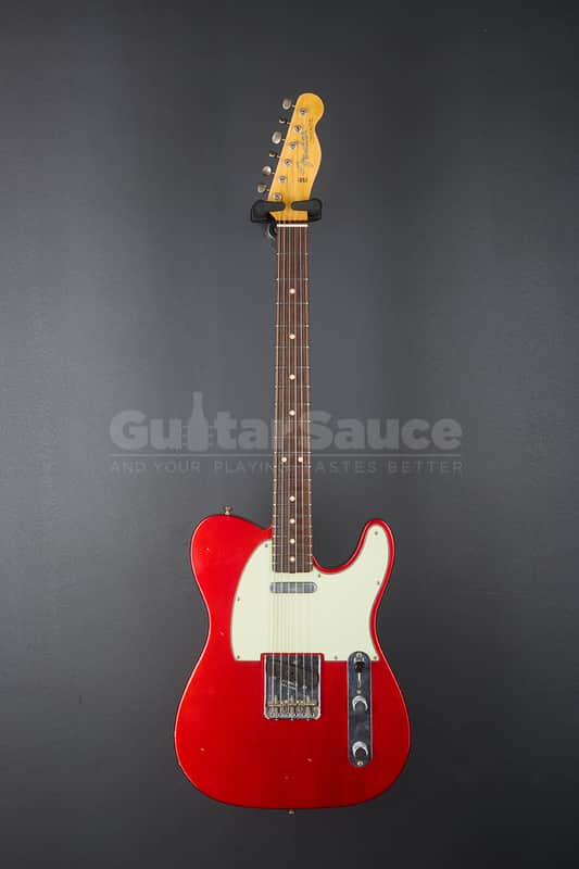 Fender Custom Shop Telecaster 63 Journeyman 2017 - Candy Apple Red (COD 2086UG) image 1