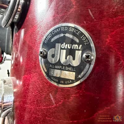 RARE! DW Pre-Collectors 22,10,12,14 Maple Drum Kit 1997 image 10