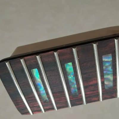 Glossy Finish Guitar Tele Telecaster Style Maple Neck, Rosewood Fingerboard, Abalone Inlay image 3