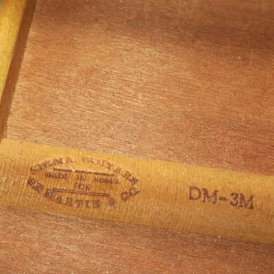 Sigma Martin DM-3M Acoustic Guitar 1980's Natural Mahogany image 19