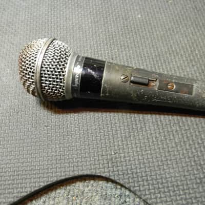 Shure PE50SP Dynamic Microphone NON WORKING Made In USA Shure PE50SP Microphone Needs Repair image 1