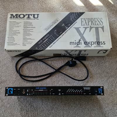 MOTU MIDI Express XT USB MIDI Interface 2017 - Present - Black image 1