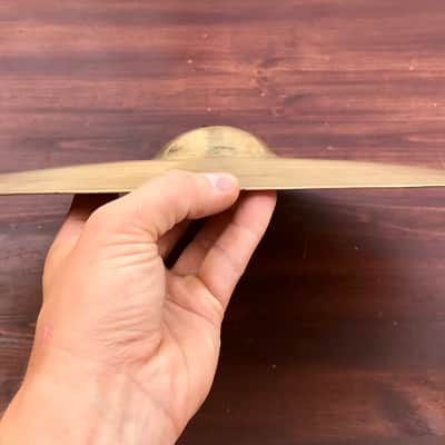 Rare ZILDJI Vram / Zildjian K Constantinople 16” Hi-hat Vintage 20s - ca 100 years old image 18
