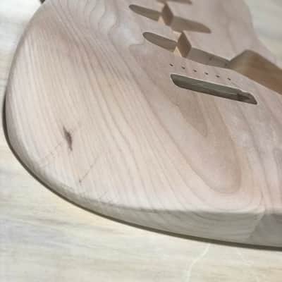 Valkenburg USA Alder 1 pc  ST Body 2023 - Alder Unfinished image 5