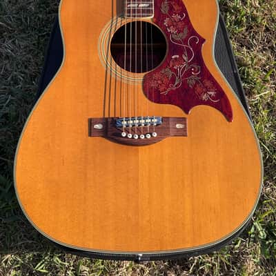 1970 Yamaha FG-300 Nippon Gakki Red Label Natural Original Case🔥 image 4