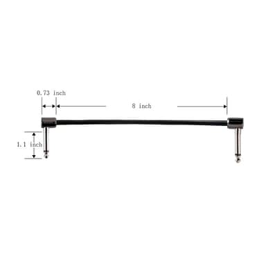 Guitar Effects Pedal Accessories 3-Pack Patch Cable FC-Series (8'' FC-8) image 2