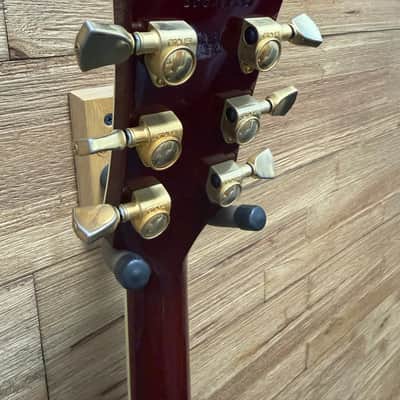 Gibson Les Paul Custom Premium Plus Guitar - USA- 1999 - Wine Red flame top w/OHSC image 15