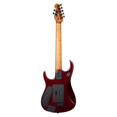 Ernie Ball Music Man JP15 7-String Electric Guitar - Red Tide Flame - Open Box image 8