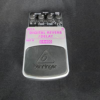 Behringer DR400 Digital Reverb Delay Pedal 2010s - Standard image 1