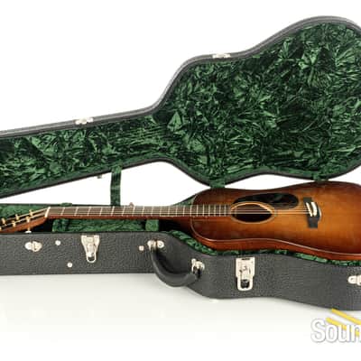 2010 Bourgeois Country Boy Deluxe Custom - Pale Sunburst - Red Adirondack Spruce / Flamed Beeswing Mahogany image 9
