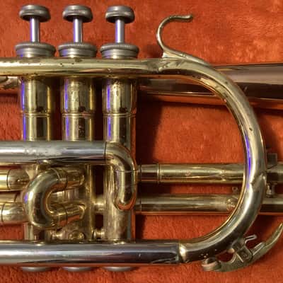 Yamaha 332 Cornet Rose Bell - Brass image 4