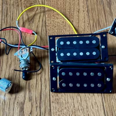 Humbucker Guitar Pickups New Project Builder Parts Luthier. Pots Input 3-Way Switch image 1