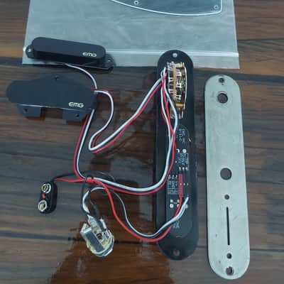 EMG T/SYSTEM-B Active Tele Pickup System with Controls 2010s - Black image 1