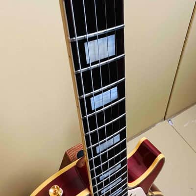 Greco EG-600PR MIJ 1979 "Ace Frehley"- Cherry Sunburst 3PU Les Paul Custom image 10