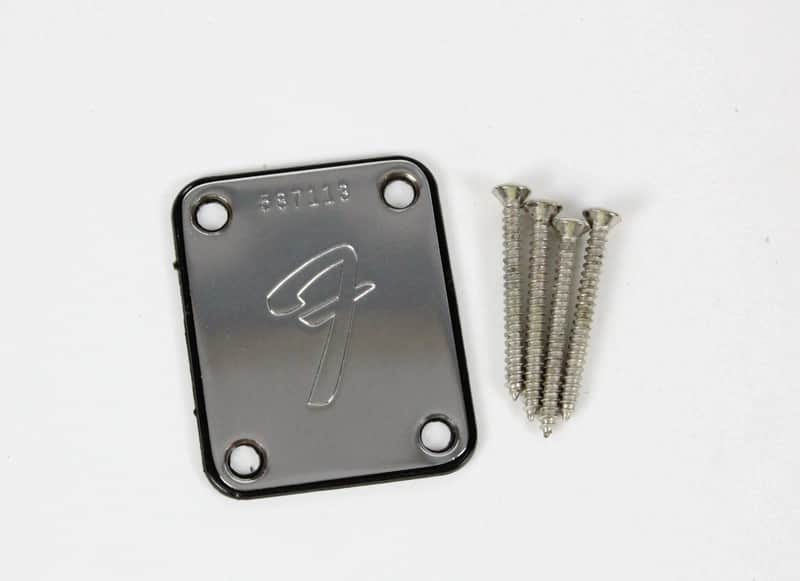 1975 Vintage Fender Precision Bass/Telecaster/Jazz Bass Neck Plate w/Orginal Screws 1970s USA Bild 1
