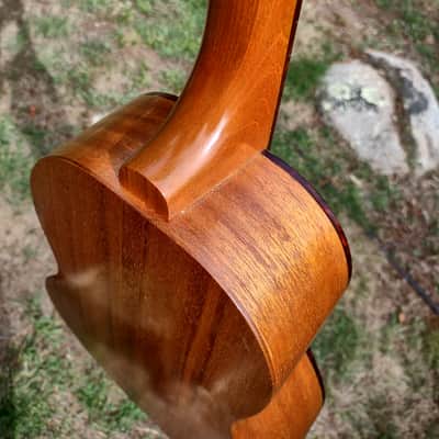 Harmony Baritone ukele 1950's - Mahogany natural image 10