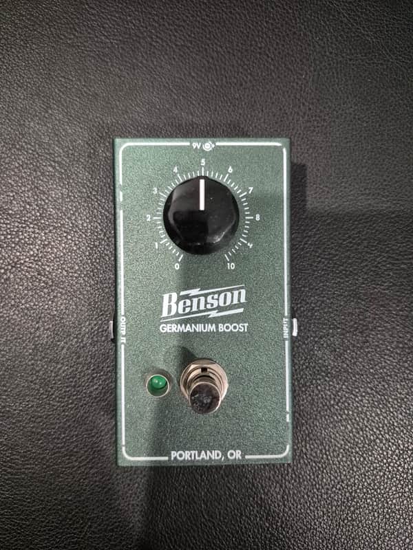 Benson Amps Germanium Boost 2021 - Present - Green image 1