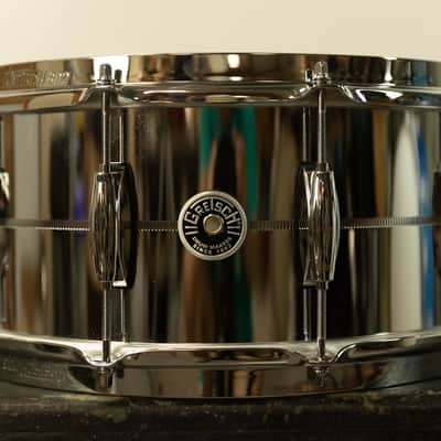 Gretsch Brooklyn 6.5x14" Chrome Over Steel Snare Drum image 1